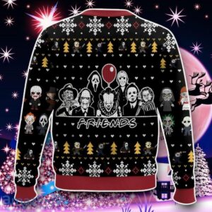 Slasher Collection Halloween Ugly Sweater Style Gift Product Photo 2