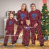 Sleepwear Diamond Logo Atlanta Falcon Christmas Pajamas Set Family For Men Women Kids