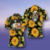 Snoopy Hippie Bus Sunflowers Hippieseamless Pattern Polo Shirts Best Gift