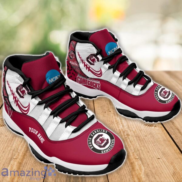 South Carolina Gamecocks Air Jordan 11 Sneakers Custom Name Sport Team Shoes For Men And Women Product Photo 3