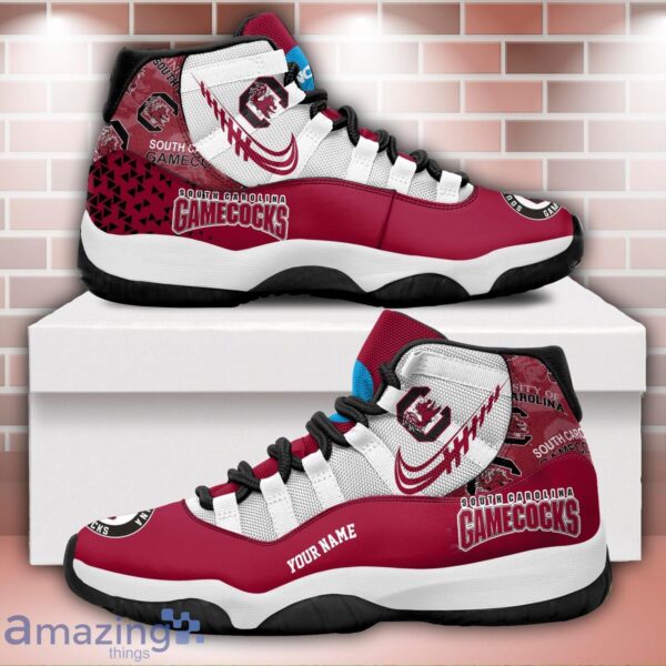 South Carolina Gamecocks Air Jordan 11 Sneakers Custom Name Sport Team Shoes For Men And Women Product Photo 1