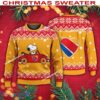 Southwest Airlines Snoopy Driving A Car Xmas 3D Sweater For Men Women