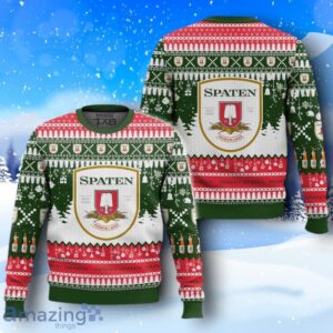 Spaten German Beer Ugly Christmas Sweater New Design Product Photo 3