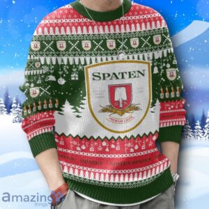Spaten German Beer Ugly Christmas Sweater New Design Product Photo 4