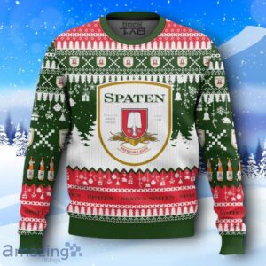 Spaten German Beer Ugly Christmas Sweater New Design Product Photo 1