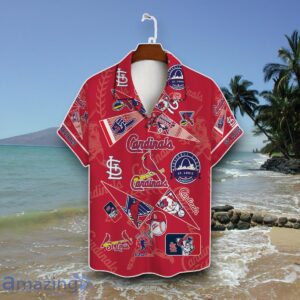 St. Louis Cardinals Print Hawaiian Shirt Product Photo 2