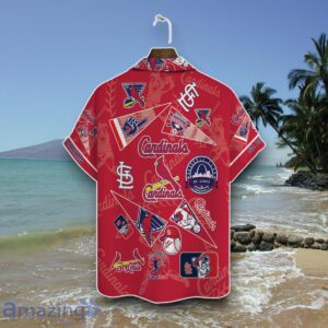 St. Louis Cardinals Print Hawaiian Shirt Product Photo 3