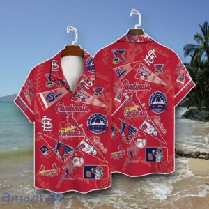 St. Louis Cardinals Print Hawaiian Shirt Product Photo 1