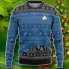 S.T The Next Generation Blue Ugly Christmas Custom Ugly Sweater Impressive Gift