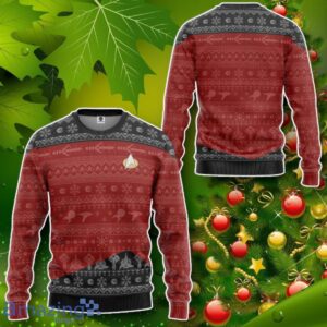 S.T The Next Generation Red Ugly Christmas Custom Ugly Sweater Impressive Gift Product Photo 2