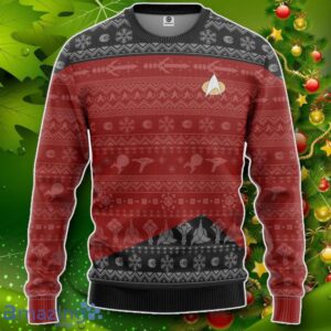 S.T The Next Generation Red Ugly Christmas Custom Ugly Sweater Impressive Gift Product Photo 1