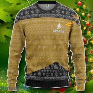 S.T The Next Generation Ugly Christmas Custom Name Ugly Sweater Impressive Gift Product Photo 1