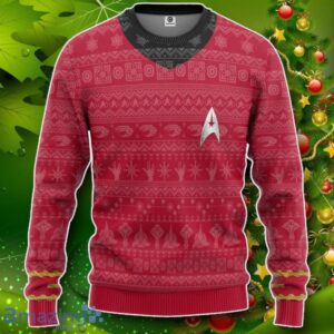 S.T The Original Series Red Ugly Christmas Custom Ugly Sweater Impressive Gift Product Photo 1
