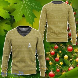 S.T The Original Series Yellow Ugly Christmas Custom Ugly Sweater Impressive Gift Product Photo 2