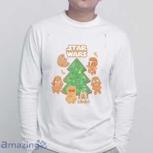Star Wars Gingerbread Shirt, Christmas Gingerbread T Shirt image Star Wars Gingerbread Shirt, Christmas Gingerbread T-Shirt - White Sweatshirt