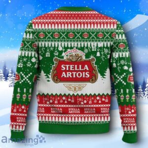 Stella Artois United Kingdom Beer Ugly Christmas Sweater New Design Product Photo 2