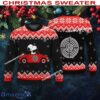 Steyr Tractor Snoopy Driving A Car Christmas Sweater Gift Holidays