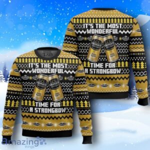 Strongbow UK Beer Ugly Christmas Sweater New Design Product Photo 3
