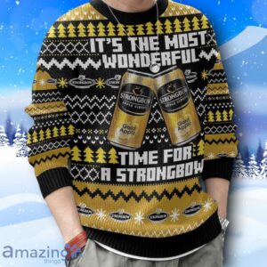Strongbow UK Beer Ugly Christmas Sweater New Design Product Photo 4