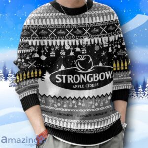 Strongbow United Kingdom Beer Ugly Christmas Sweater New Design Product Photo 4