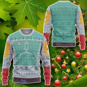 S.W Boba Fett Ugly Christmas Custom Ugly Sweater Impressive Gift image S.W Boba Fett Ugly Christmas Custom Ugly Sweater Impressive Gift Product Photo 2