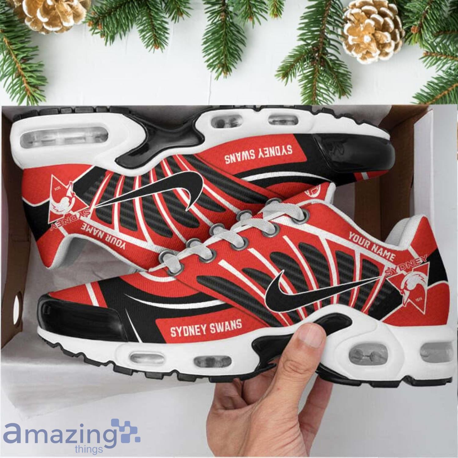 Sydney Swans Air Cushion Sports Shoes For Men And Women TN Shoes Sneakers Custom Name Limited Shoes image Sydney Swans Air Cushion Sports Shoes For Men And Women TN Shoes Sneakers Custom Name Limited Shoes Product Photo 2