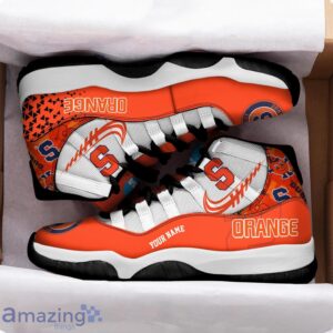 Syracuse Orange Air Jordan 11 Sneakers Custom Name Sport Team Shoes For Men And Women Product Photo 2