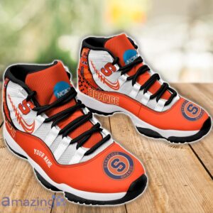 Syracuse Orange Air Jordan 11 Sneakers Custom Name Sport Team Shoes For Men And Women Product Photo 3