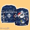 Tampa Bay Rays MLB Snoopy and Woodstock Cute Personalized Number Christmas Ugly Sweater New Gift Limited Edition