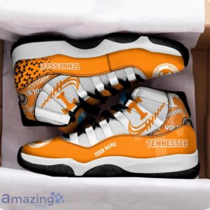 Tennessee Volunteers Air Jordan 11 Sneakers Custom Name Sport Team Shoes For Men And Women Product Photo 2