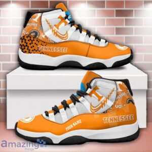 Tennessee Volunteers Air Jordan 11 Sneakers Custom Name Sport Team Shoes For Men And Women Product Photo 1
