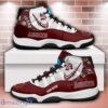 Texas A&M Aggies Air Jordan 11 Sneakers Custom Name Sport Team Shoes For Men And Women