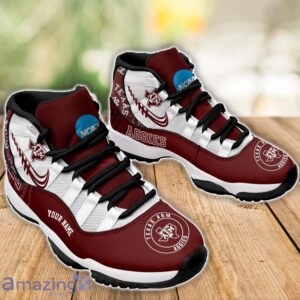 Texas A&M Aggies Air Jordan 11 Sneakers Custom Name Sport Team Shoes For Men And Women Product Photo 3