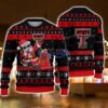 Texas Tech Red Raiders Santa Claus Dabbing Funny Ugly Christmas Sweater For Men And Women