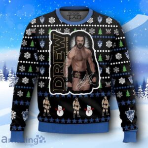 The Chosen One Drew McIntyre Ugly Christmas Sweater New Design Product Photo 1