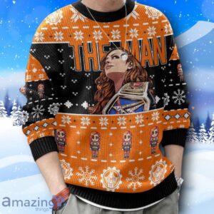 The Man Becky Lynch Ugly Christmas Sweater New Design Product Photo 4