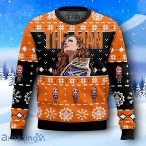 The Man Becky Lynch Ugly Christmas Sweater New Design Product Photo 1