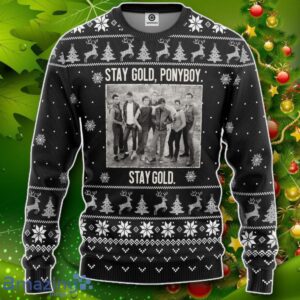 The Outsiders Stay Gold Ponyboy Stay Gold Christmas Custom Ugly Sweater Impressive Gift Product Photo 1