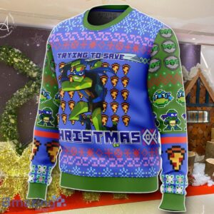 The Teenage Mutant Ninja Turtles Ugly Christmas Sweater Best Gift For Men And Women Product Photo 2