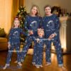 Together Santa Hat Logo Indianapolis Colt Christmas Pajamas Set Family For Men Women Kids