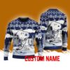 Tottenham Snoopy Happy Christmas Ugly Sweater Best Gift Personalized