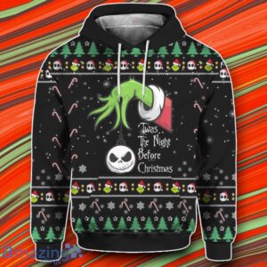 Twas The Night Before Christmas 3D Hoodie Impressive Gift Product Photo 2