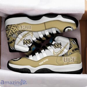 UCF Knights Air Jordan 11 Sneakers Custom Name Sport Team Shoes For Men And Women Product Photo 2