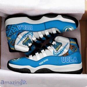 UCLA Bruins Air Jordan 11 Sneakers Custom Name Sport Team Shoes For Men And Women Product Photo 2