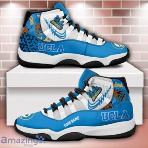 UCLA Bruins Air Jordan 11 Sneakers Custom Name Sport Team Shoes For Men And Women Product Photo 1