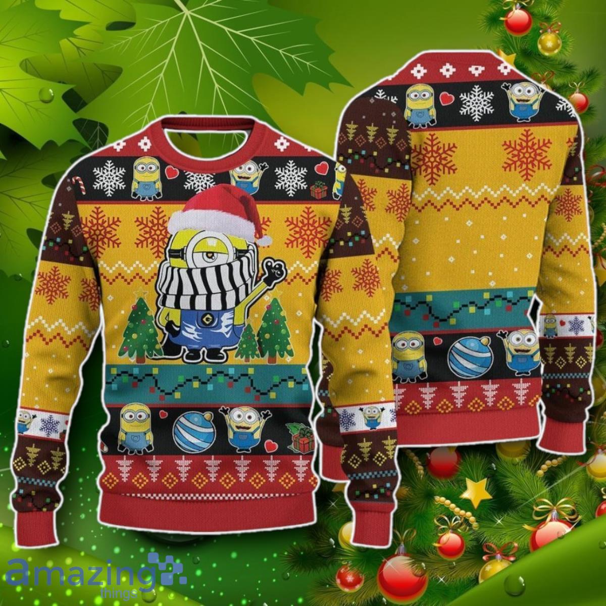 Ugly Christmas Sweater Minions Winter Ugly Christmas Sweater Impressive Gift image Ugly Christmas Sweater Minions Winter Ugly Christmas Sweater Impressive Gift Product Photo 1