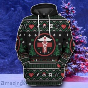 Ugly Nurse Christmas Sweaters Custom Hoodie Style Gift Product Photo 1