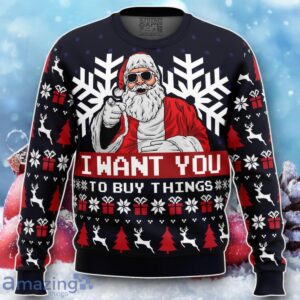 Uncle Santa Claus Ugly Christmas Sweater Unique Gift Product Photo 1