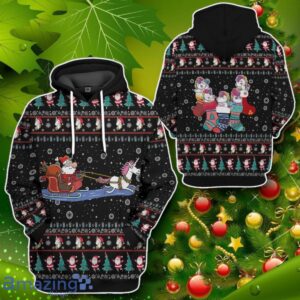 Unicorn Santa Ugly Christmas Sweater Custom Impressive Gift image Unicorn Santa Ugly Christmas Sweater Custom Impressive Gift Product Photo 2