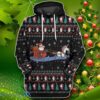 Unicorn Santa Ugly Christmas Sweater Custom Impressive Gift